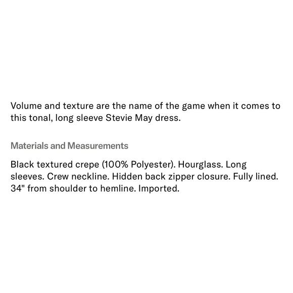 Stevie May Black Nuance Hourglass Dress XL - Picture 5 of 12